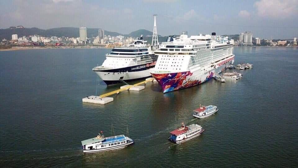 Cảng tàu quốc tế tại Hạ Long