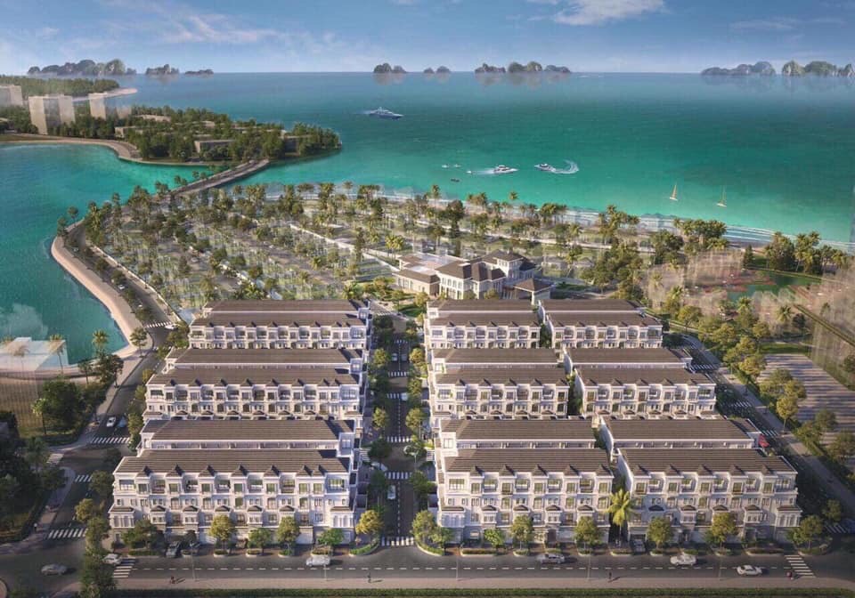 tổng thể dự án Grand Bay Hạ Long Villas