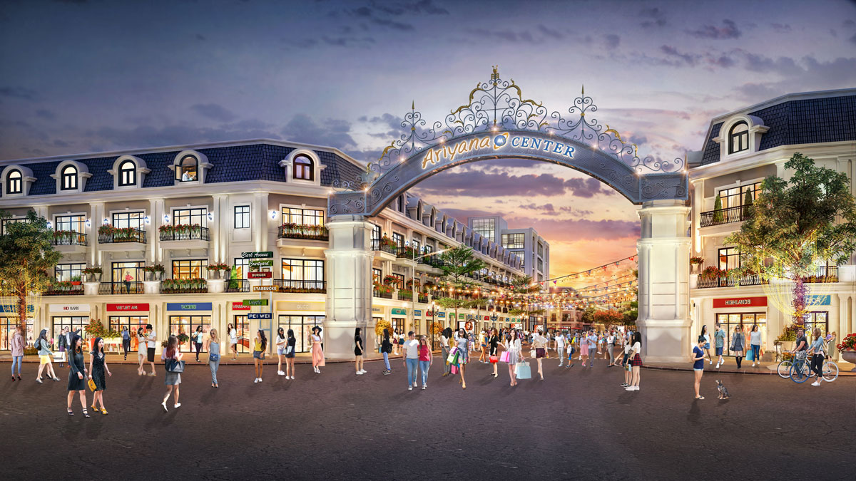 cộng chào ariyana center hải hà