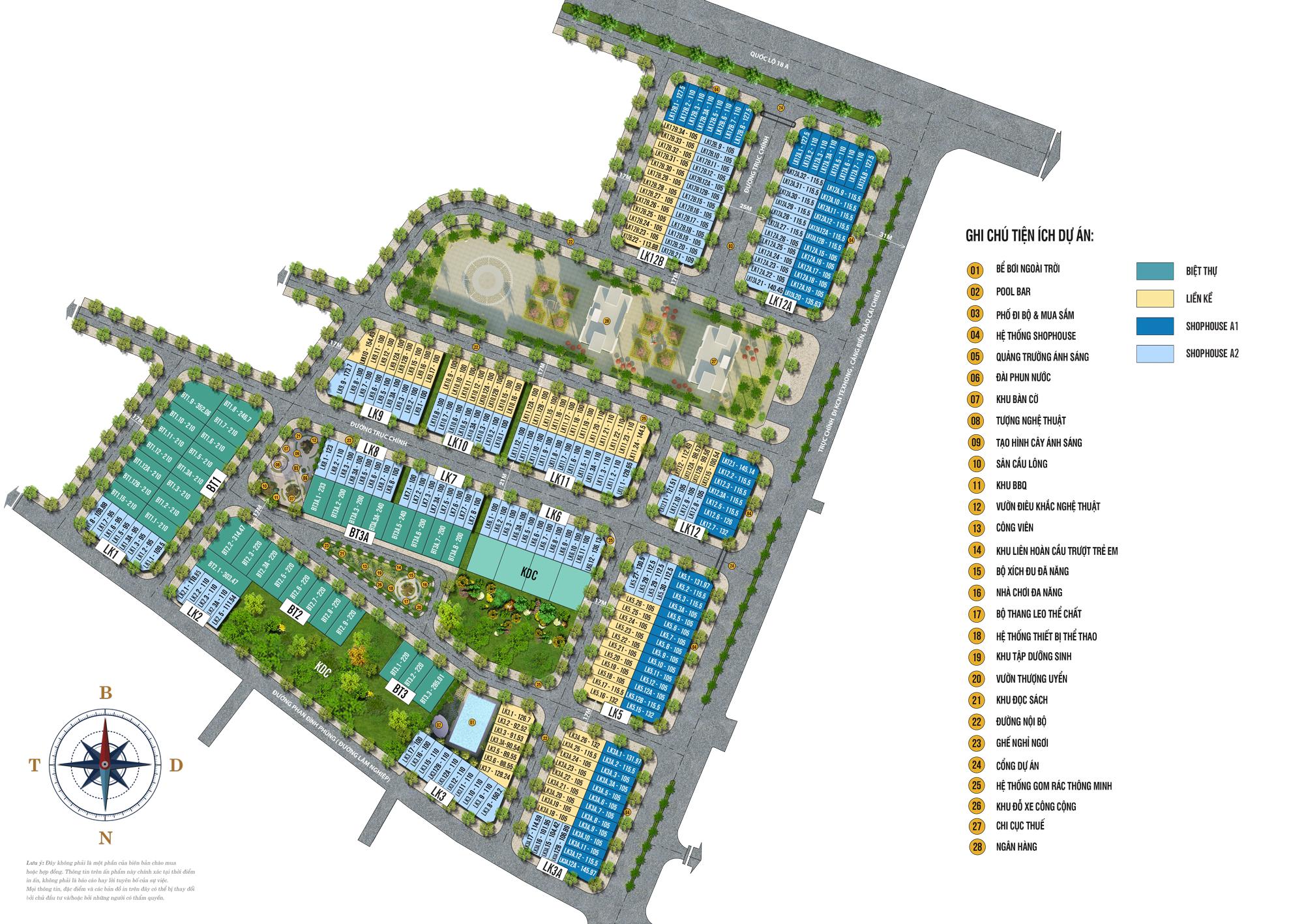 mặt bằng ariyana center hải hà