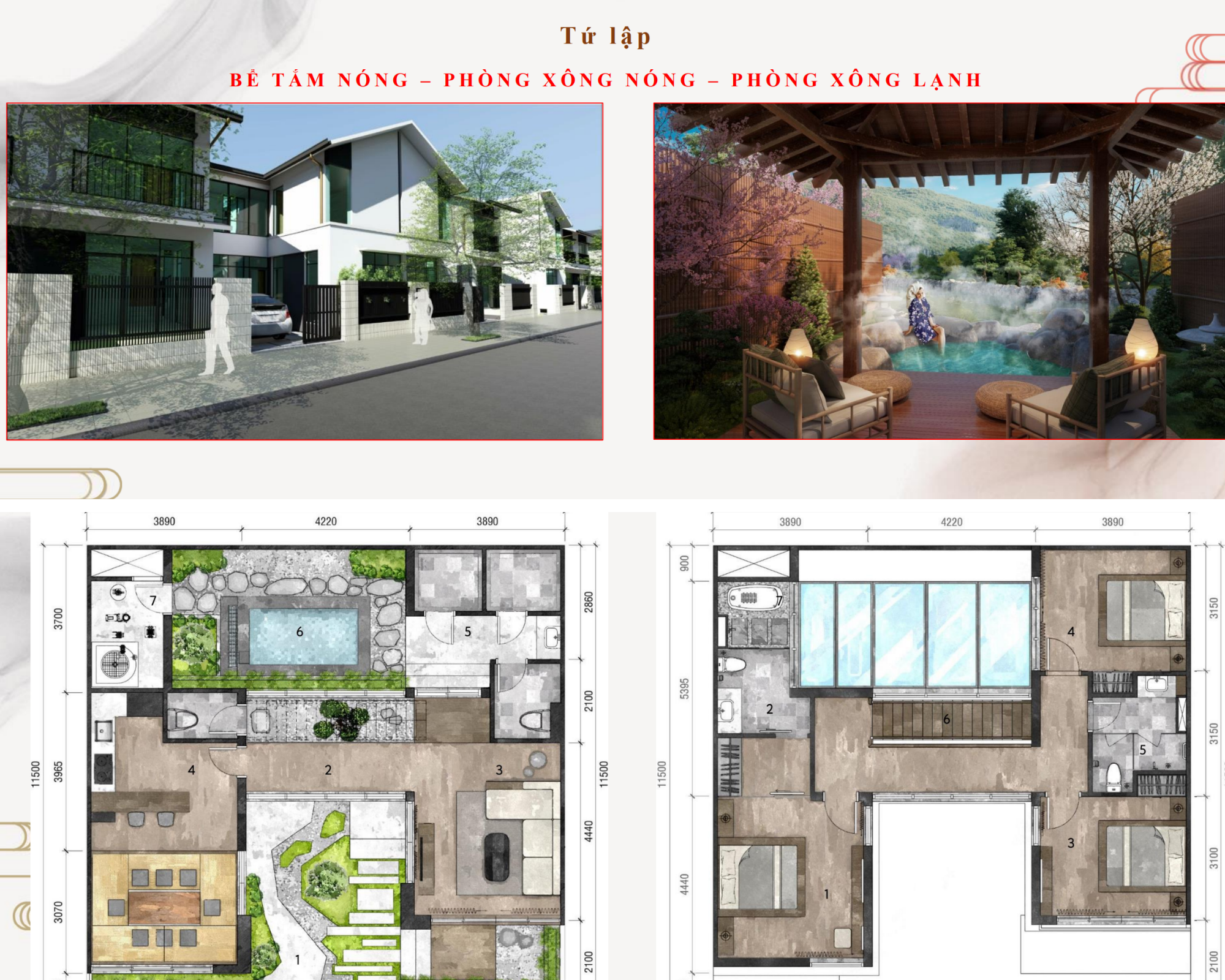 thiết kế bên trong căn tứ lập sun