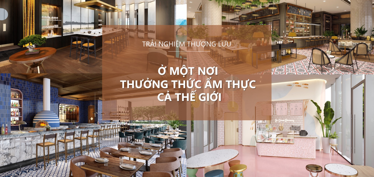 Nhà hàng siêu Vip của dự án