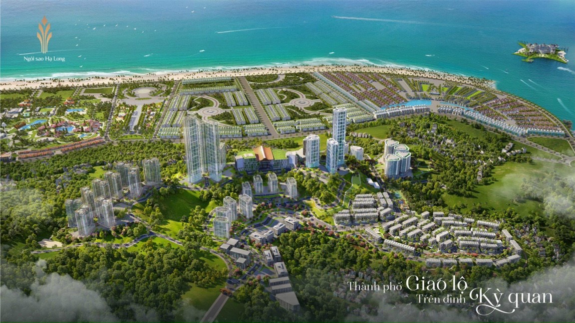 tổng thể dự án Hạ Long star