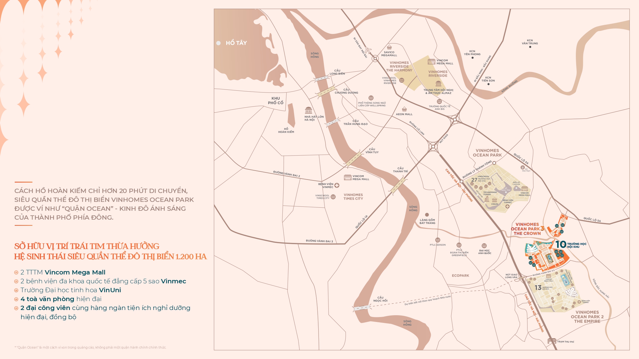 vị trí dự án the crown