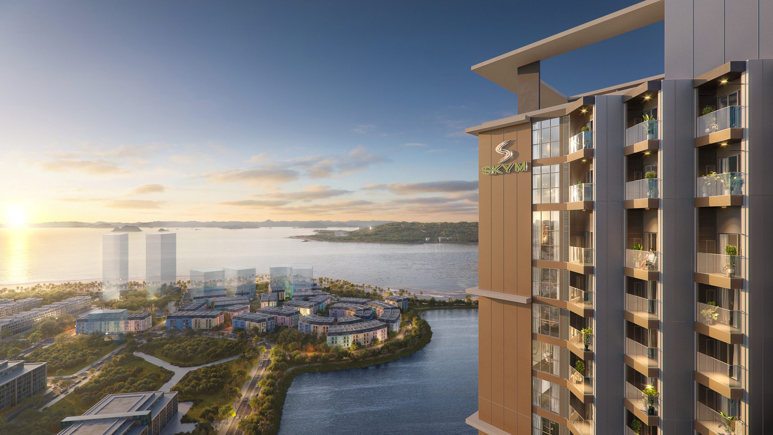 view băn công căn hộ